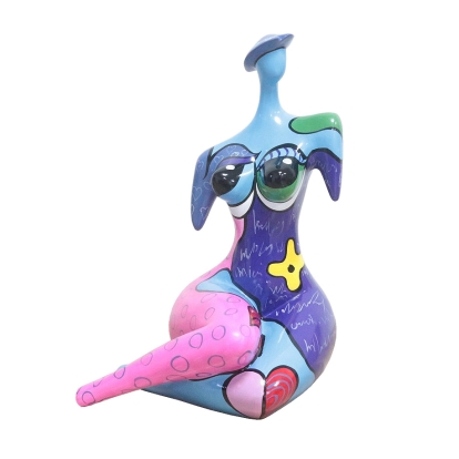 Modrest Abstract Woman Modern Multi-Color Sculpture Sculpture Multi-Toned furniture-00181344 Vig Furniture VGTH-CH-0269