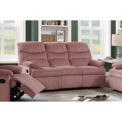 Poundex Manual Reclining Loveseat Model F8788