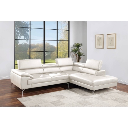 Poundex 2-Piece Sectional Set Model F8446
