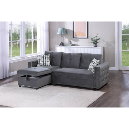 Poundex Convertible Sectional Model F8541