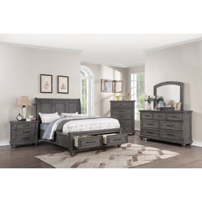 Poundex Eastern King Bed Model F9616EK