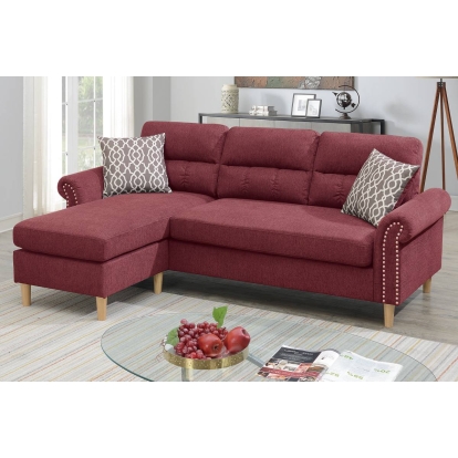 Poundex Reversible Sectional Set Model F6449