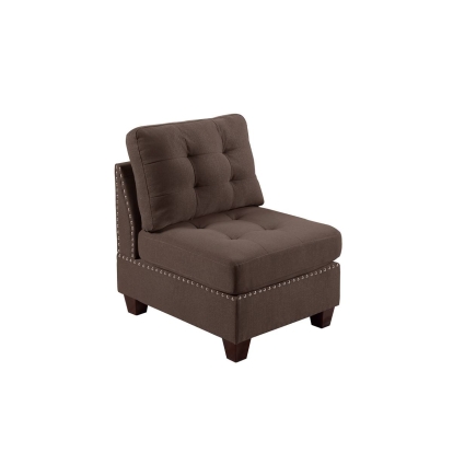Poundex Armless Chair Model F6495
