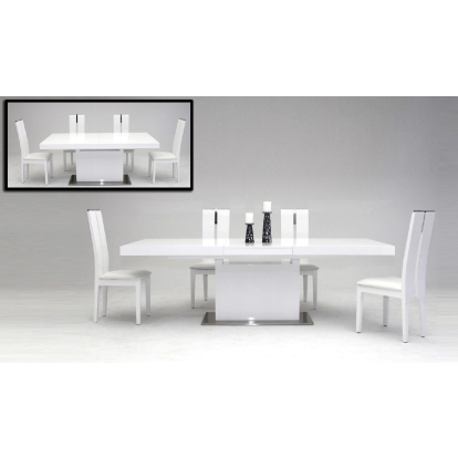 VIG Furniture Oak Dining Table SKU VGGU841XT-WHT - Product ID 14553